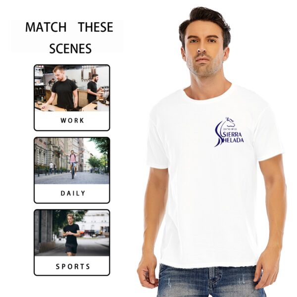 Unisex O-neck Short Sleeve T-shirt | 180GSM Cotton (DTF) - Image 3