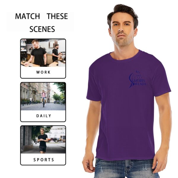 Unisex O-neck Short Sleeve T-shirt | 180GSM Cotton (DTF) - Image 11