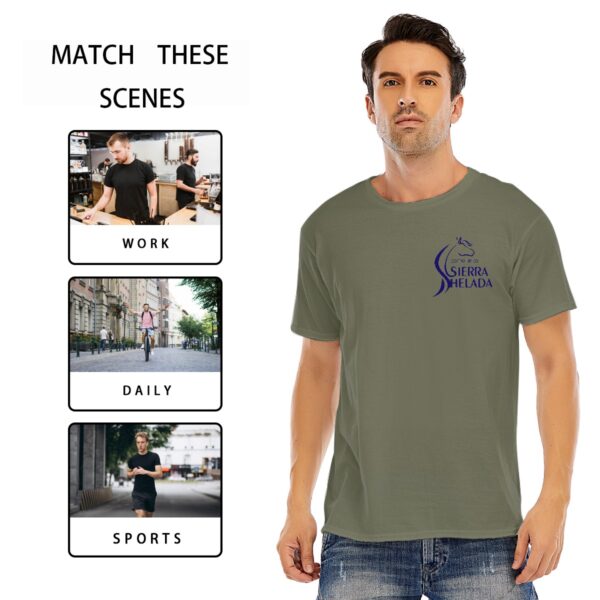 Unisex O-neck Short Sleeve T-shirt | 180GSM Cotton (DTF) - Image 10