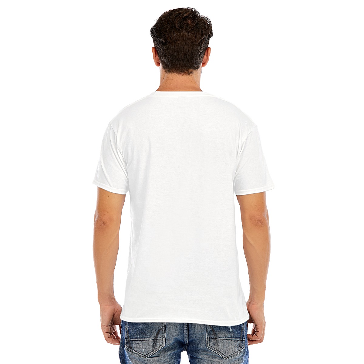 Unisex O-neck Short Sleeve T-shirt | 180GSM Cotton (DTF) - Image 2