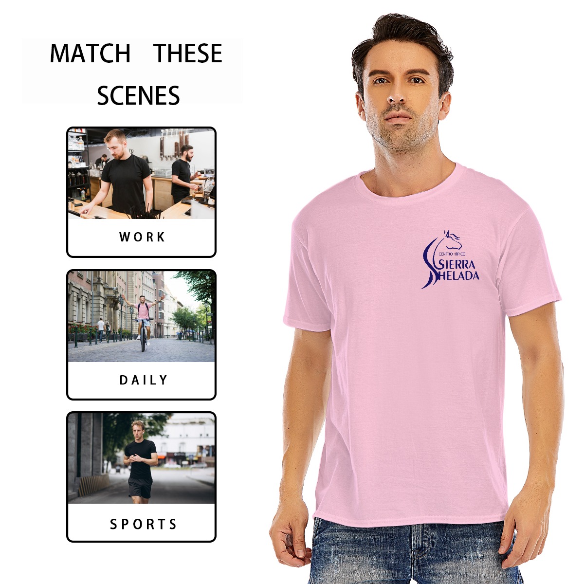 Unisex O-neck Short Sleeve T-shirt | 180GSM Cotton (DTF) - Image 13