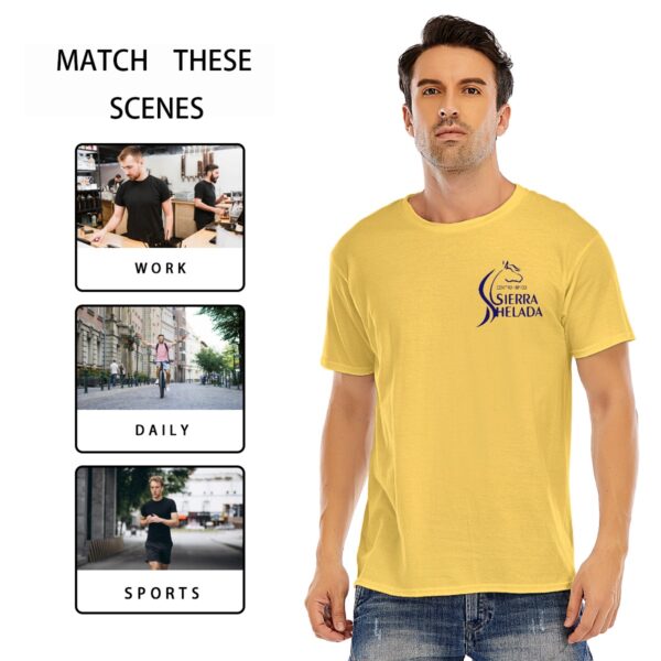 Unisex O-neck Short Sleeve T-shirt | 180GSM Cotton (DTF) - Image 12